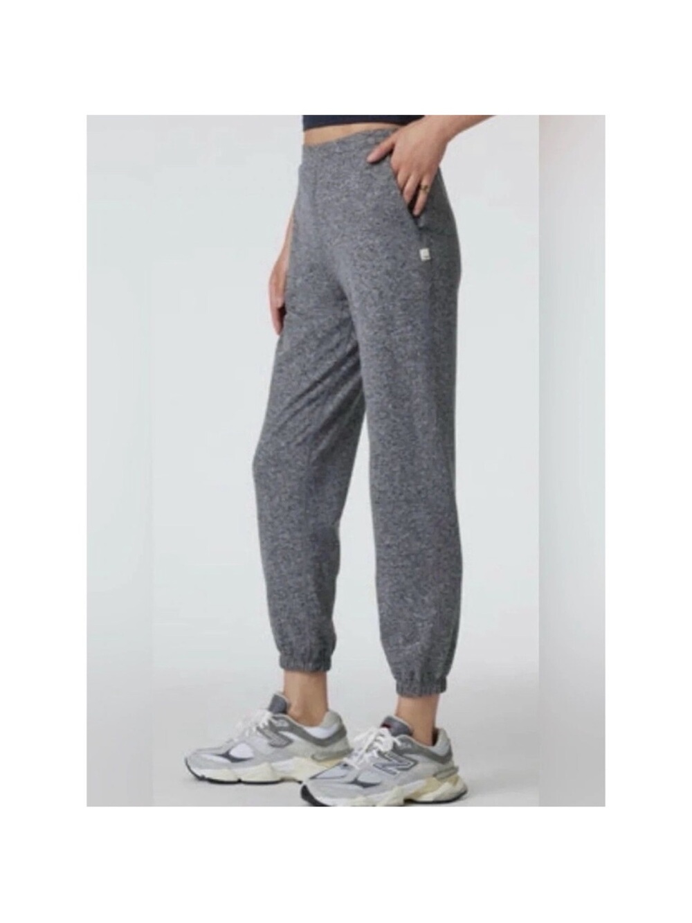 Vuori Boyfriend Sweatpants Womens L Granite Gray DreamKnit Joggers